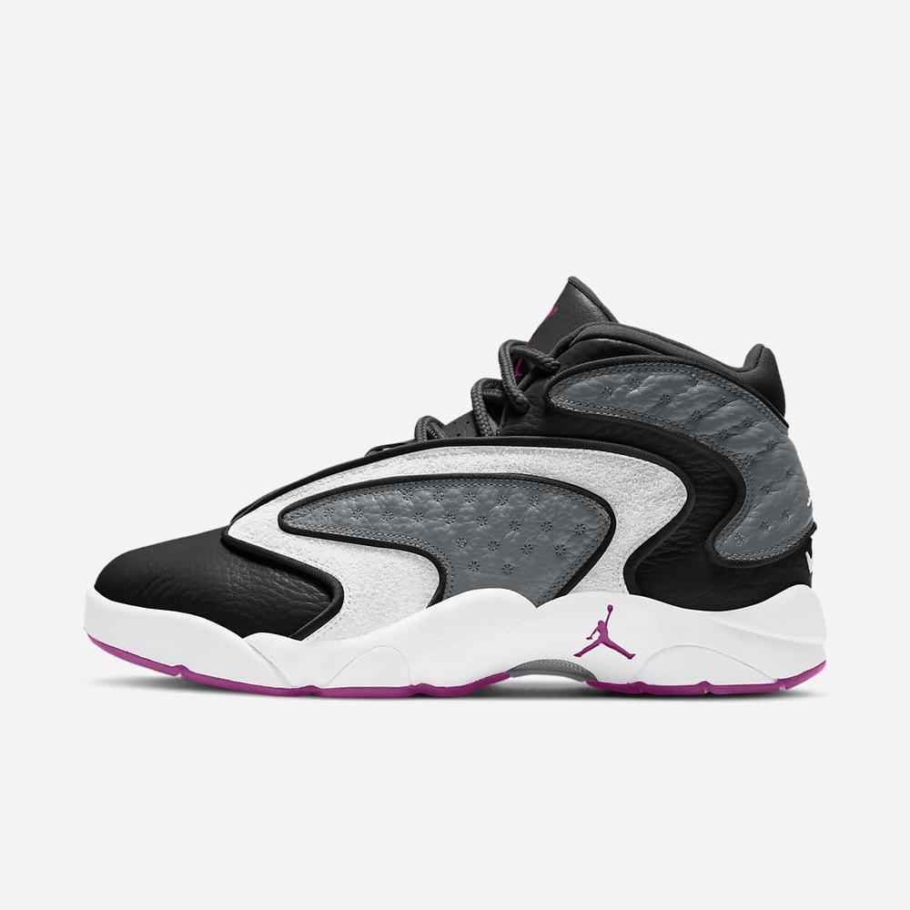 Basket Nike Air Jordan OG Noir 5769-482 Black/Smoke Grey/White/Cactus Flower Femme | ZOJ-08946776